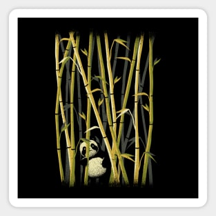 Panda Bamboo Forest by Tobe Fonseca Magnet